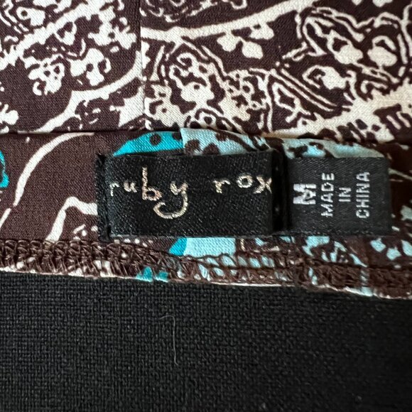 V-neck Turquoise & Green Halter Maxi Dress - Picture 7 of 7